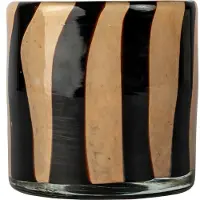 By On Calore waxinelichtjeshouder XS Ø10 cm Black-beige