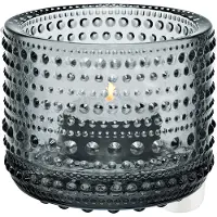 Iittala Theelichthouder Kastehelmi Grijs 6,4 cm