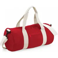 Bagbase Retro Schoudertas French Navy/Off White 20 Liter