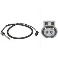 Hella 6PT 358 181-411 Sensor, uitlaatgastemperatuur