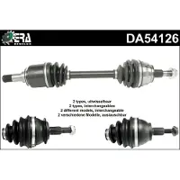 ERA Benelux DA54126 Aandrijfas