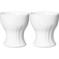 Rörstrand Pli Blanc eierdop 2-pack Wit