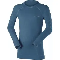 Falke Wool-tech Lange Mouwenshirt 158-164 cm bleu