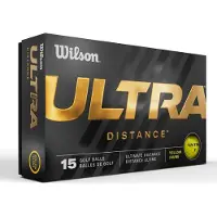 Wilson - Golf Balls Ultra Distance Yellow 15 Pack