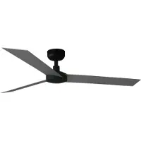 Faro Cruiser Plafondventilator Black | Aluminium | L (Ø132cm) | Without light