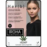 Iroha Cannabis Tissue Face Mask Nourishing & Relaxing 1 U