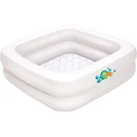 Bestway - Babyzwembad met Opblaasbare Bodem - 86 x 86 x 25 cm