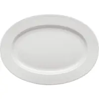 Rörstrand Swedish Grace schotel ovaal 32 cm snow (wit)
