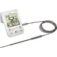 TFA-Dostmann 14.1510.02 Barbecuethermometer Bewaking van kerntemperatuur, Kabelsensor Braden, Grillen, Langzaam garen