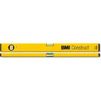 Bmi Ecoline 689040PGELB-ECO Metalen waterpas 40 cm 1 mm/m