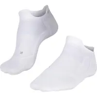 Falke GO5 Invisible golf sokken anti blaren, medium padding ademend sneldrogend sportsokken heren wit - Maat 46-48