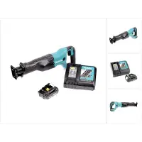 Makita DJR 186 18 V Li-ion accu reciprozaag met 1,5 Ah accu en DC 18 RC oplader
