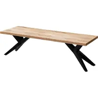 Wohnling Eetkamerbank acaciahout 120 cm breed WL7.227