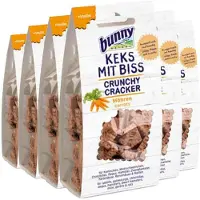 Bunny Nature 6x Crunchy Cracker Wortel 50 Gr