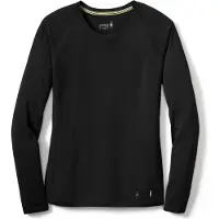 Smartwool - Women's Classic All-Season Merino Base Layer L/S - Merino-ondergoed L, zwart
