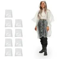 Relaxdays Regenponcho (Eén maat voor iedereen)