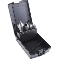 Exact 05426 Cross-gat verzinkboorset 5 mm, 10 mm, 15 mm, 20 mm HSS-E Cilinderschacht 1 set(s)