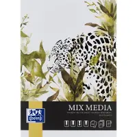 Oxford mixed media blok - A4 - 25 vel - 225g