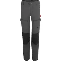 TROLLKIDS - Kid's Nordfjord Zip-Off Pants - Trekkingbroek 122, grijs
