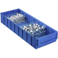 Allit 456570 Zichtbak (l x b x h) 500 x 185 x 81 mm Blauw 1 stuk(s)