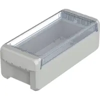 Bopla B 180806 PC-V0-G-7035 Bocube Gehäuse 96024125 Outdoorbehuizing 191 x 80 x 60 Polycarbonaat (V0) Grijs-wit (RAL 7035) 1 stuk(s)