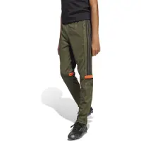Adidas Sportbroek 'Squadra 25' olijfgroen / oranje / zwart