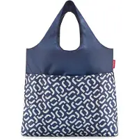 SmartaSaker Mini Maxi Shopper Plus Shopper - 20L - Signature Navy Blauw