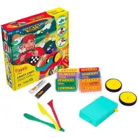 Jovi Crazy Cars Racing Plasticine Kit Veelkleurig Kinderen