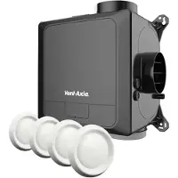 Vent-Axia Multihome BEP basis 300m³/h - vochtsensor en eurostekker + 4 ventielen