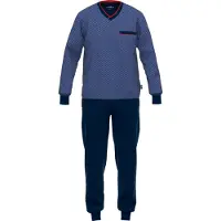 Götzburg pyjama blauw/donkerblauw male | Maat: 3XL