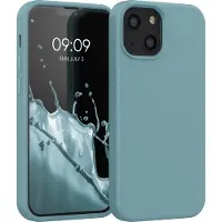 Kwmobile telefoonhoesje geschikt voor Apple iPhone 13 mini - Hoesje met siliconen coating - Smartphone case in antieksteen