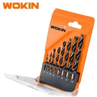WOKIN houtboren set / / 8 delig van hoogwaardig koolstofstaal