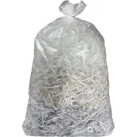 Deiss Afvalzakken Premium - LDPE - 120 L - 37 micron - transparant - 250 st