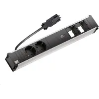 Bachmann CONI 2xCEE7/3 1xUSB C 60W, Aardingscontact GST18 stekker