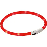 Kerbl Maxi Safe LED halsband - Rood