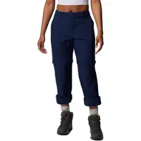 Columbia - Women's Leslie Falls Convertible Pant - Trekkingbroek 4 - Regular, blauw