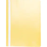 Pergamy snelhechtmap, ft A4, PP, pak van 25 stuks, geel