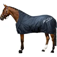 Imperial Riding - Outdoordeken IRHSuper-dry 200gr - Navy - 195