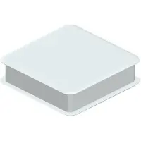 TEKO TEK-MBD.40 TEK-MBD.40 Elektronicabehuizing 103.36 x 103.36 x 27.8 x 103 Kunststof Wit 1 stuk(s)