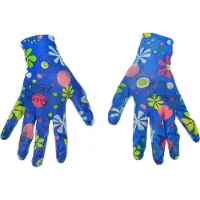 GEKO Werkhandschoenen dames - nitril coating - maat 8 - snijbestendig - 12 stuks