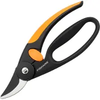 Fiskars Snoeischaar - Elegance Bypass Tuinschaar - Bloemenschaar - Hout tot ø 20 mm - Vingerbescherming - Softgrip