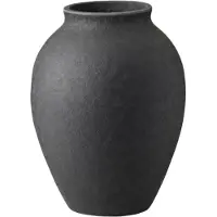 Knabstrup Keramik Knabstrup vaas 12,5 cm Zwart