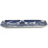 Tokyo Design Studio - Japonism Lion Bord - Blauw - 28,5 x 14 x 2,5 cm