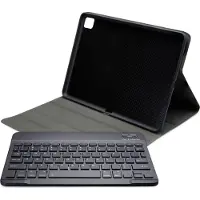 Mobilize Tablethoes geschikt voor Samsung Galaxy Tab S10 FE Hoes | Detachable Bluetooth Keyboard AZERTY Bluetooth Toetsenbord Bookcase - Zwart