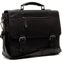 The Chesterfield Brand Imperia Koffer Leer 40 cm Laptop compartiment zwart