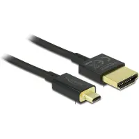 DeLOCK HDMI micro kabel - HDMI A male naar Micro HDMI male