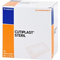 Cutiplast Steriel 10cm x 8cm 50 St Pleister