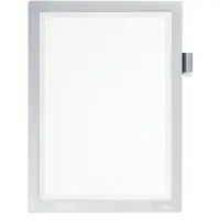 Durable duraframe magnetisch kader Note A4, zilver