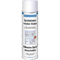 Weicon verwijderbare spuitlijm 500 ml, niet-permanent voor plotters, snijmatten, zeefdruk & sjablonen, transparant