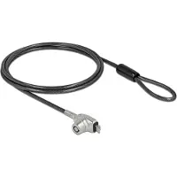 Samsung Laptop Security Cable with Key Lock for HP Nano slot - Carbon steel cable